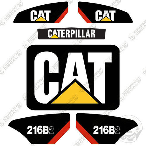 Fits Caterpillar 216B2 Skid Steer Decals decal kit