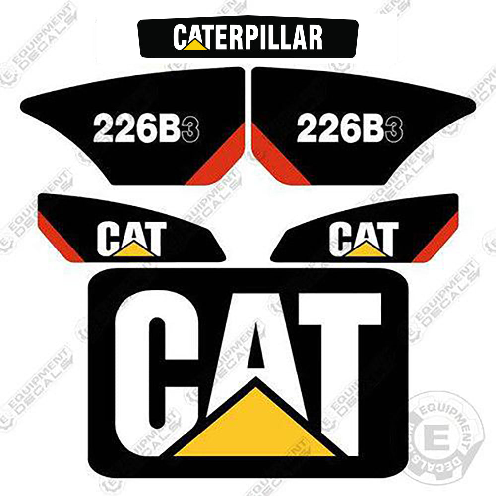 Fits Caterpillar 226B3 Skid Steer Decal Kit decal kit