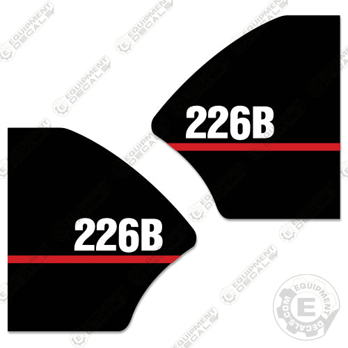 Fits Caterpillar 226B Skid Steer Decal Kit (Side Decals Only) 226, decal kit