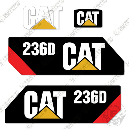 Fits Caterpillar 236D Decal Kit 236, 236d, decal kit