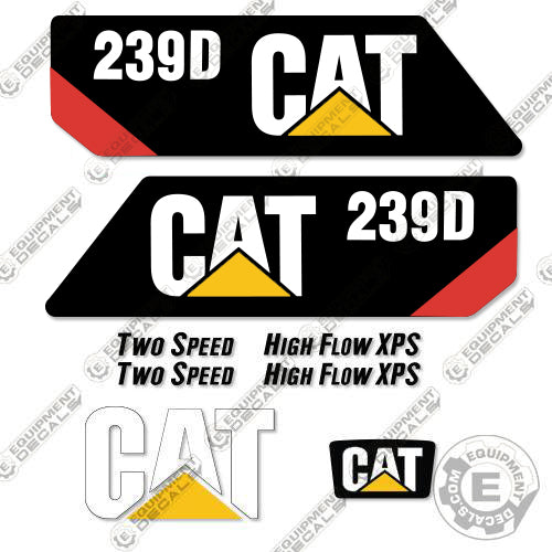 Fits Caterpillar 239 D Decal Kit 239, 239d, decal kit