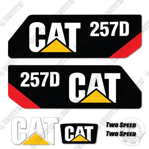 Fits Caterpillar 257D Decal Kit 257, 257-d, 257d, decal kit