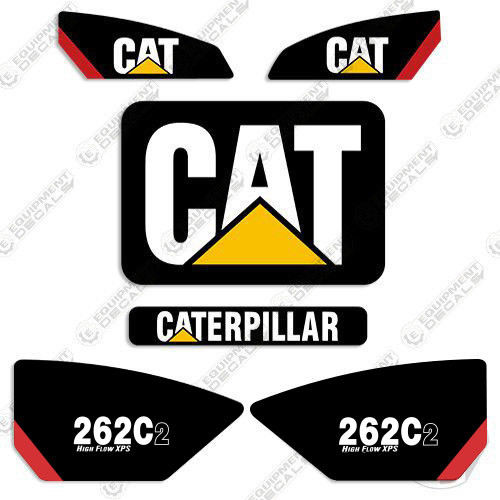 Fits Caterpillar 262C2 High Flow XPS Skid Steer Decal Kit decal kit