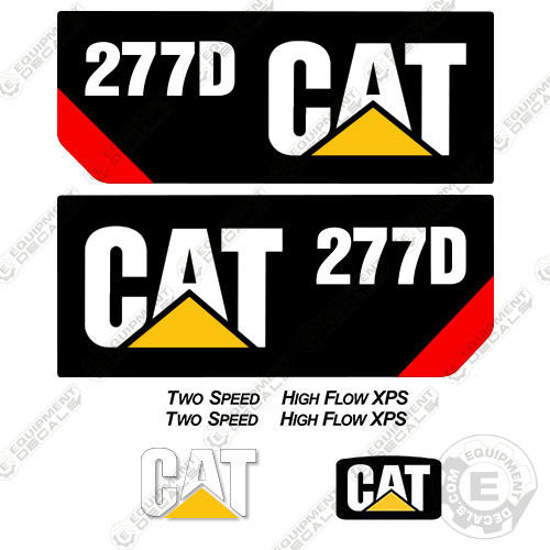 Fits Caterpillar 277 D Skid Steer Decal Kit 277, 277d, decal kit