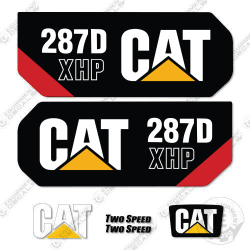 Fits Caterpillar 287D XHP Decal Kit 287, 287-d, 287d, decal kit