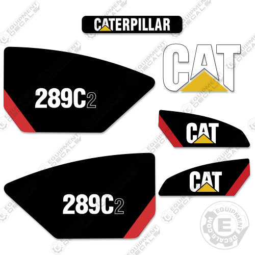 Fits Caterpillar 289C2 Decal Kit Skid Steer 289, 289-c2, 289c 2, 289c2, decal kit