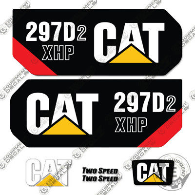 Fits Caterpillar 297D2 XHP Skid Steer Decal Kit decal kit