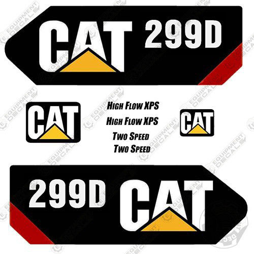 Fits Caterpillar 299D Skid Steer Decal Kit decal kit