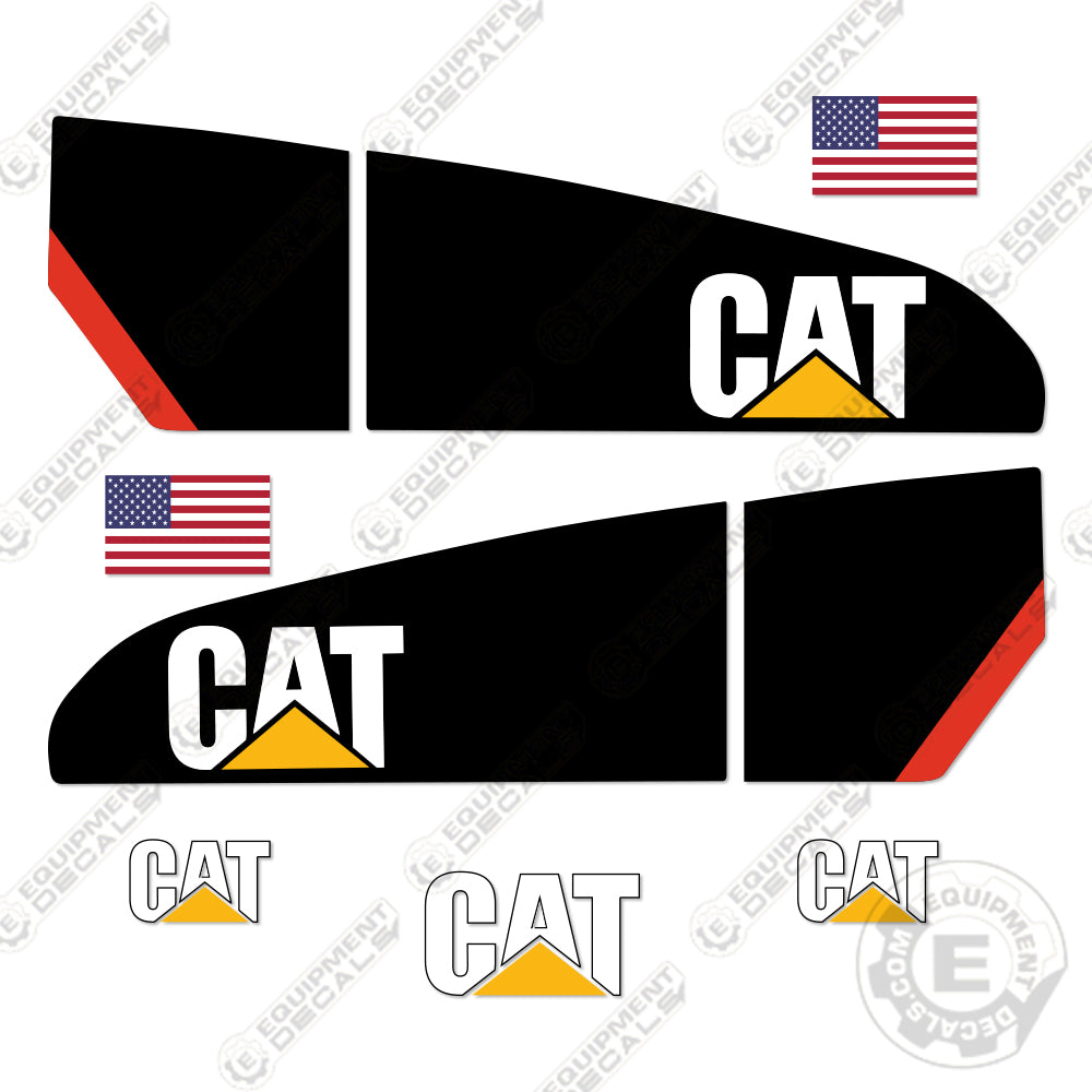 Fits Caterpillar 2P5000 Forklift Decals 2p5000, 5000, decal kit, p5000