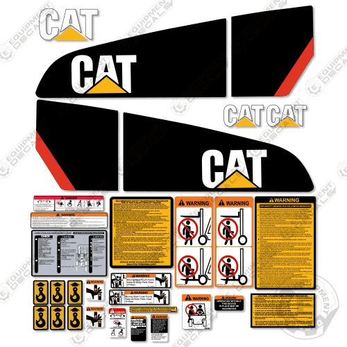 Fits Caterpillar 2C6000 Decal Kit Forklift 2c6000, 6000, decal kit