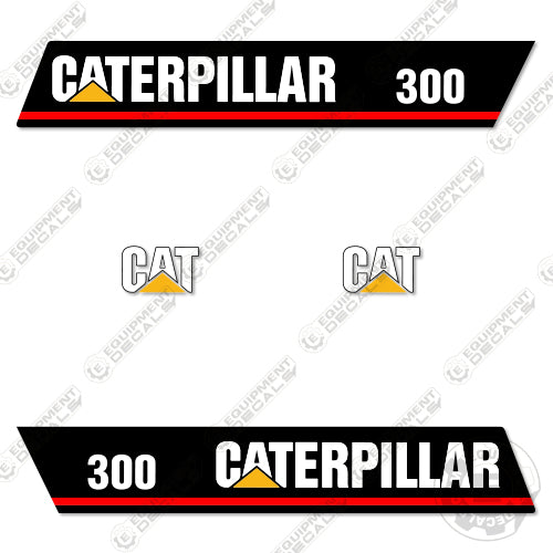 Fits Caterpillar 300 Forklift Decal Kit decal kit