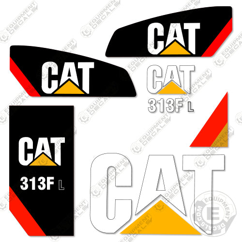 Fits Caterpillar 313FL Decal Kit Hydraulic Excavator 313, 313f, 313fl, decal kit