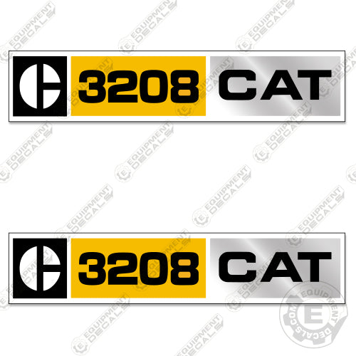 Fits Caterpillar 3208 Decal Kit Diesel Engine 3208n, decal kit