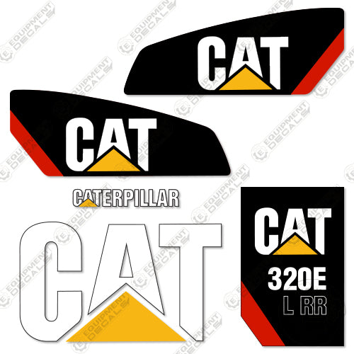 Fits Caterpillar 320E LRR Decal Kit Excavator 320, 320e, 320elrr, caterpillar, decal kit, excavator, lrr