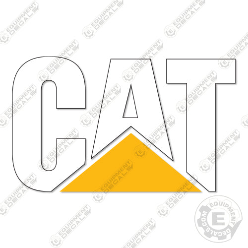 Fits Caterpillar 312E Counterweight Decal decal kit