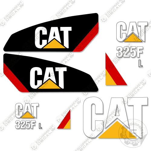 Fits Caterpillar 325FL Decal Kit Excavator 325, 325f, 325f l, 325fl, caterpillar, decal kit, excavator