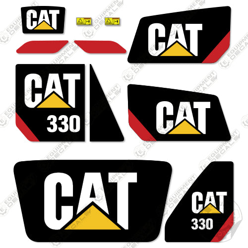 Fits Caterpillar 330 Decal Kit Hydraulic Excavator 330, decal kit, gc