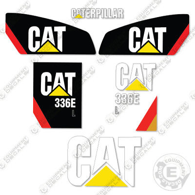 Fits Caterpillar 336EL Decals Hydraulic Excavator decal kit