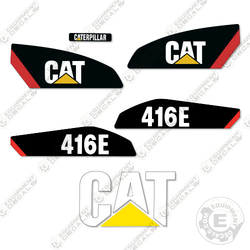 Fits Caterpillar 416E Wheel Loader Decal Kit decal kit