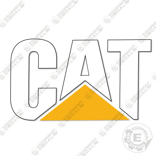 Fits Caterpillar Backhoe Hood Decal Kit decal kit