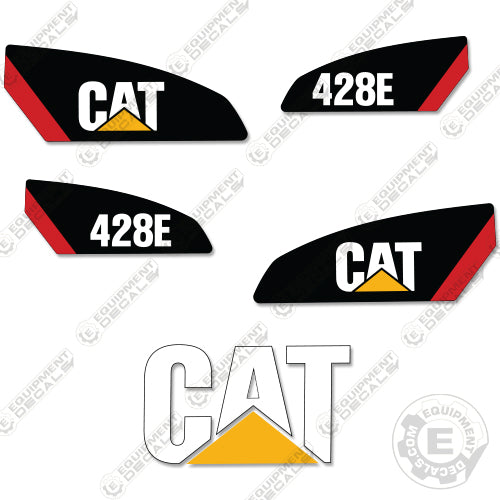 Fits Caterpillar 428E Decal Kit Backhoe Loader 428, 428 e, decal kit