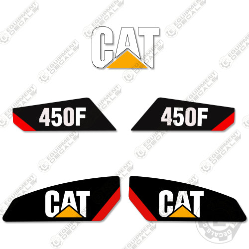 Fits Caterpillar 450F Decal Kit Backhoe Loader 450, decal kit