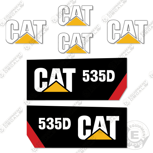 Fits Caterpillar 535D Decal Kit Skidder 535, 535D, decal kit