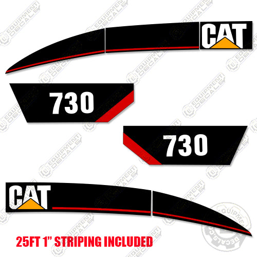 Fits Caterpillar 730 Articulated Dump Truck Decal Kit decal kit