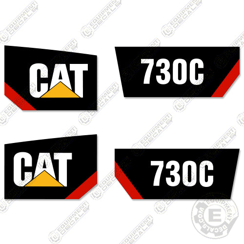 Fits Caterpillar 730C Articulated Dump Truck Decal Kit decal kit