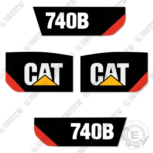 Fits Caterpillar 740B Articulated Dump Truck Decal Kit decal kit