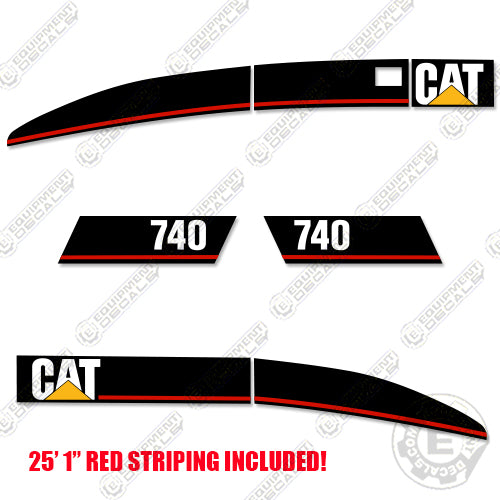 Fits Caterpillar 740 Articulated Dump Truck Decal Kit decal kit