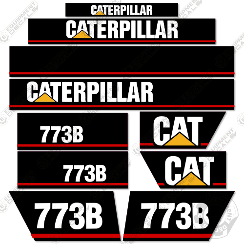 Fits Caterpillar 773B Decal Kit Rock Truck 773, 773b, decal kit