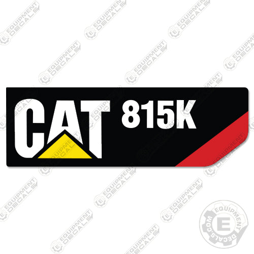 Fits Caterpillar 815K Compactor Single Decal decal kit