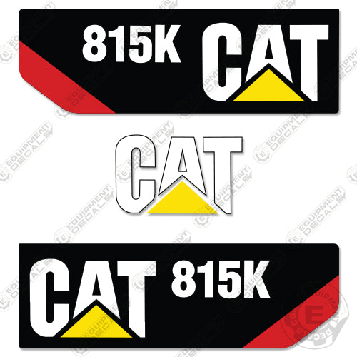 Fits Caterpillar 815K Compactor Decals decal kit