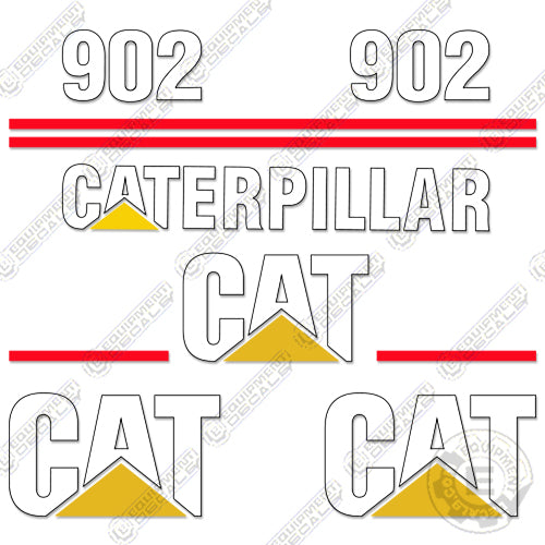 Fits Caterpillar 902 Decal Kit Wheel Loader decal kit