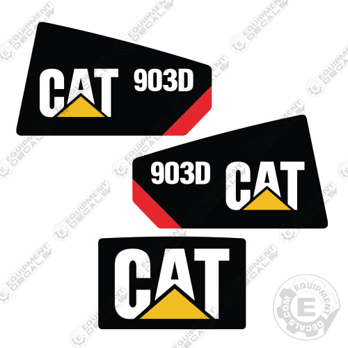 Fits Caterpillar 903D Decal Kit Wheel Loader 903D, caterpillar, decal kit, loader, wheel, wheel loader