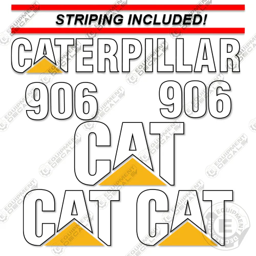 Fits Caterpillar 906 Decal Kit Wheel Loader decal kit