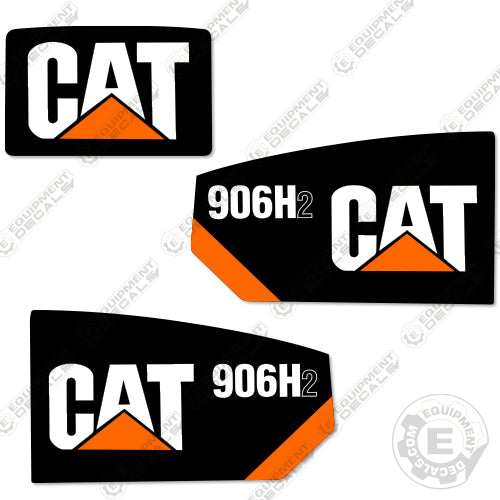 Fits Caterpillar 906H2 Decal Kit Wheel Loader (Custom Orange) 906, decal kit