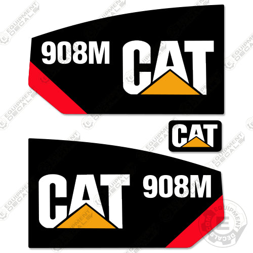 Fits Caterpillar 908M Decal Kit Wheel Loader 908, 908 m, caterpillar, decal kit, h2, wheel loader