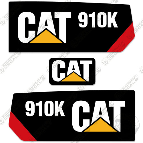 Fits Caterpillar 910K Decal Kit Wheel Loader 910, 910k, decal kit