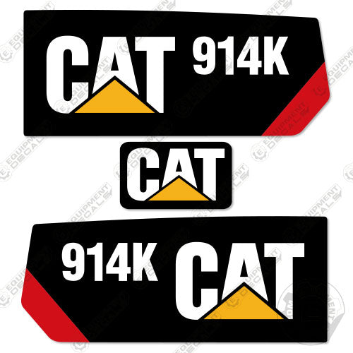 Fits Caterpillar 914K Decal Kit Wheel Loader 914, 914k, decal kit