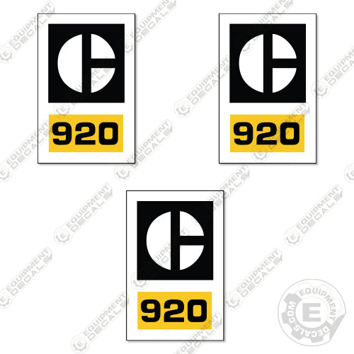 Fits Caterpillar 920 Loader Decal Kit Wheel Loader decal kit