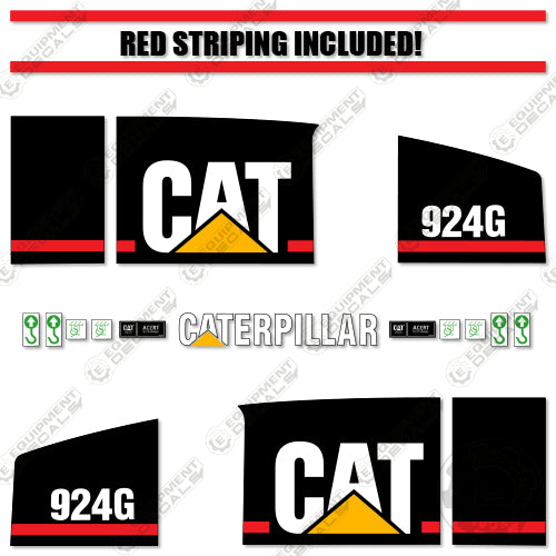 Fits Caterpillar 924G Loader Decals Integrated Tool Carrier decal kit