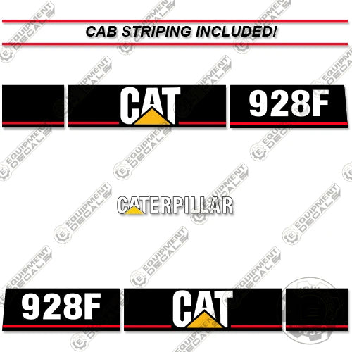 Fits Caterpillar 928F Wheel Loader Decal Kit 928, 928-f, 928f, decal kit