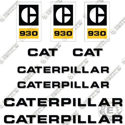 Fits Caterpillar 930 Decal Kit Wheel Loader decal kit