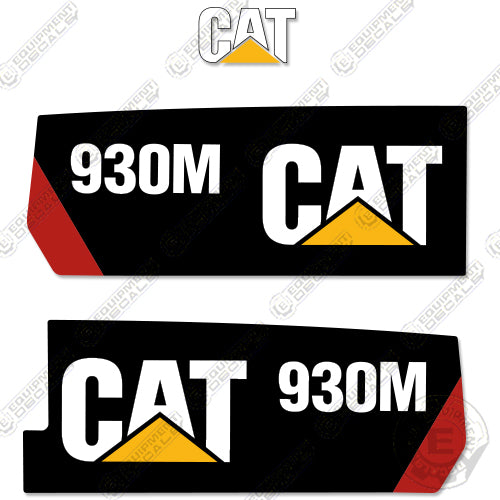 Fits Caterpillar 930M Wheel Loader Decal Kit 930, decal kit