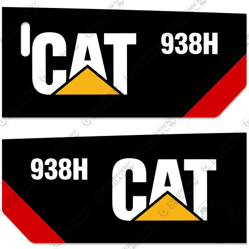 Fits Caterpillar 938H Wheel Loader Decal Kit 938, 938-h, 938h, decal kit