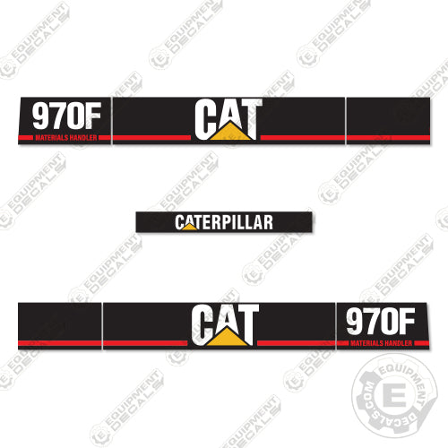 Fits Caterpillar 970F Decal Kit Wheel Loader 970F, decal kit