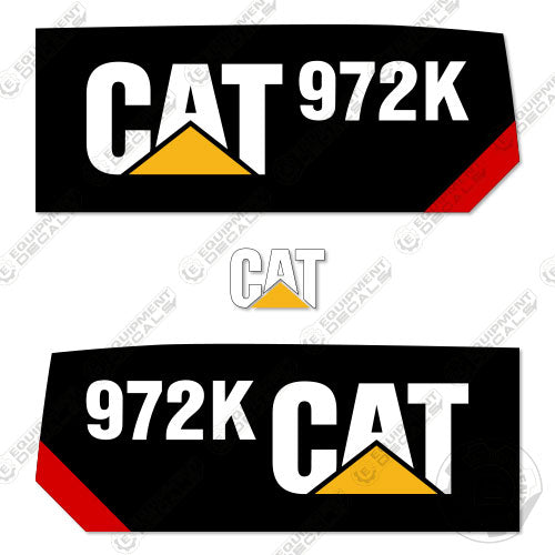 Fits Caterpillar 972K Wheel Loader Decal Kit 972, 972k, decal kit