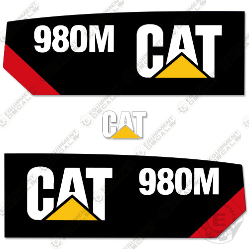 Fits Caterpillar 980M Wheel Loader Decal Kit (54" Sides) 980, 980 m, 980m, decal kit